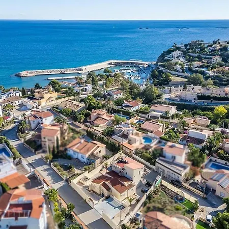 200m From The Beach, Jacuzzi, Swimming Pool, Bbq Villa Calpe